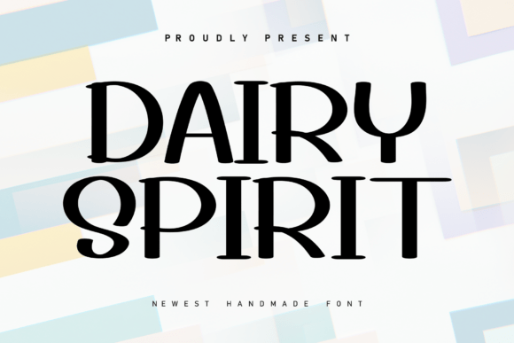 Dairy Spirit: A Marker-Style Font with a Relaxed, Sporty Vibe