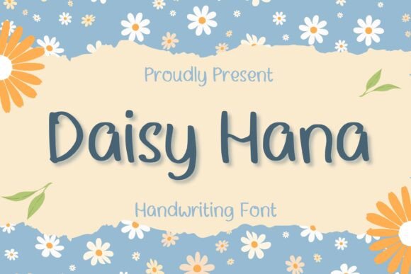 Daisy Hana: A Handcrafted Font for Your Springtime Designs