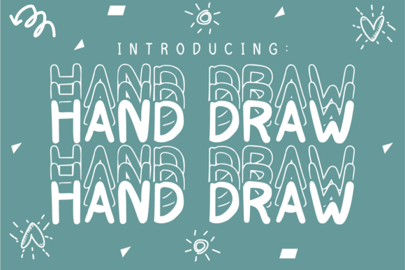 Hand Draw: Capturing Groovy Retro Vibes in Modern Design