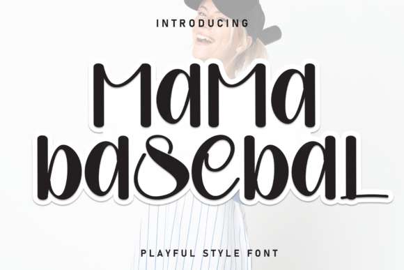 Mama Basebal: A Typeface of Tenderness and Playful Whimsy