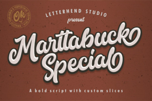 Marttabuck: A Script Font with a Distinctive Edge