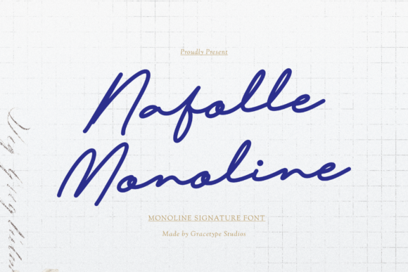 Nafolle Monoline: A Font for Effortless Sophistication