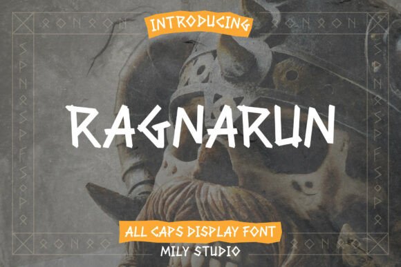 Ragnarun: A Viking-Inspired Display Font for Bold Branding