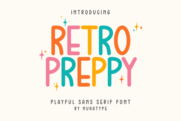 Retro Preppy: An Elegantly Minimalist Sans Serif with Handwritten Charm