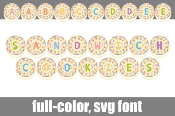 Sandwich Cookies: A Sweet Typeface for Delicious Designs