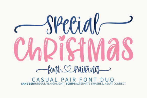 Special Christmas: A Handwritten Font for Festive and Elegant Designs