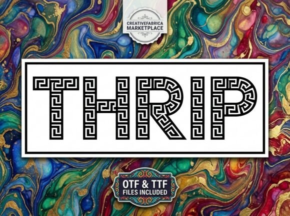 Thrip: A Display Font for Bold, Unforgettable Design